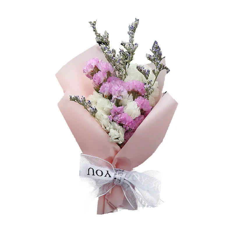 Mini dried flower bouquet for car air vent in a selection of colours and styles