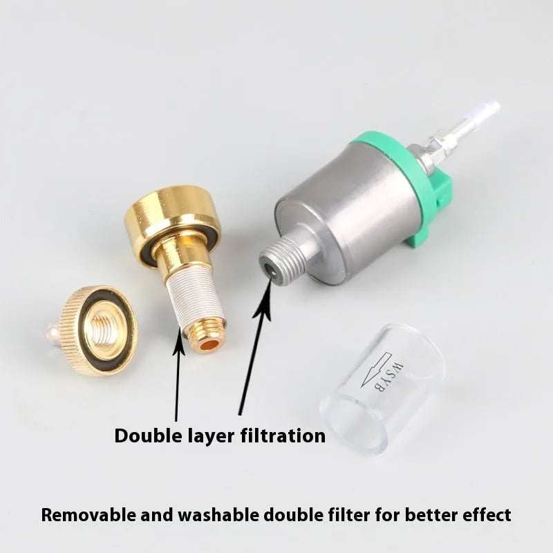 F-Type green headband oil filter for electronic pulse parking heater fuel delivery system