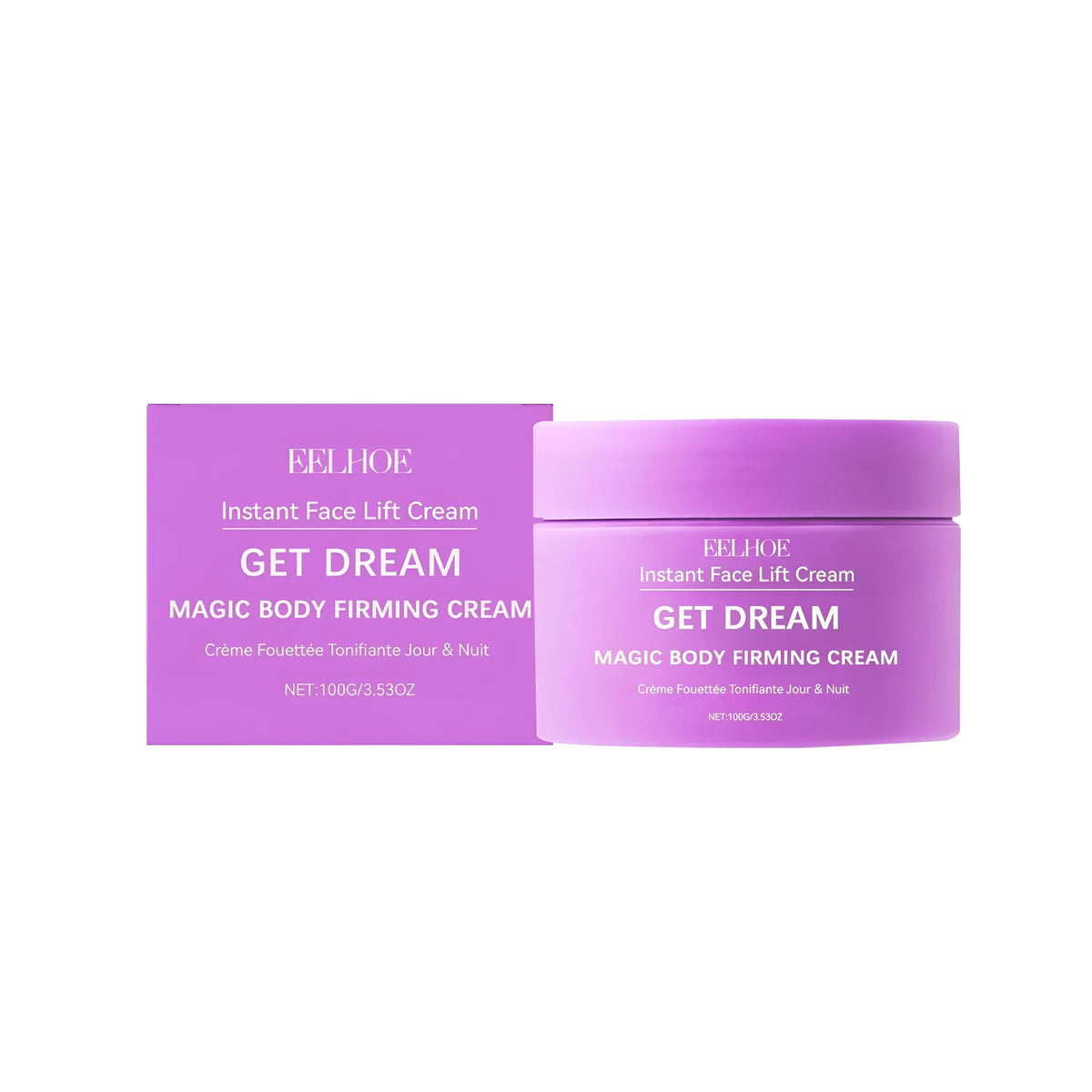 Tightening Skin Body Cream 100g with hyaluronic acid and vitamin E for daily body care