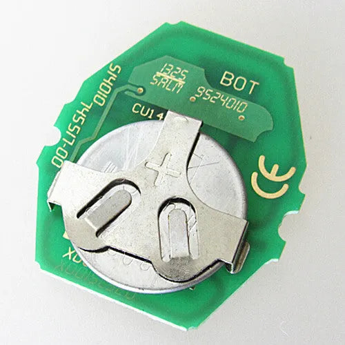 Green BMW remote key circuit board, 315MHz 433MHz switchable, three-key layout, 0.03kg