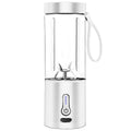 Portable rechargeable blender with 530ml cup in black, white, blue or rose red colour options