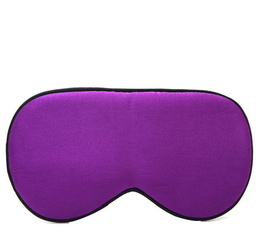 Double-sided mulberry silk sleep eye mask in multiple colour options.