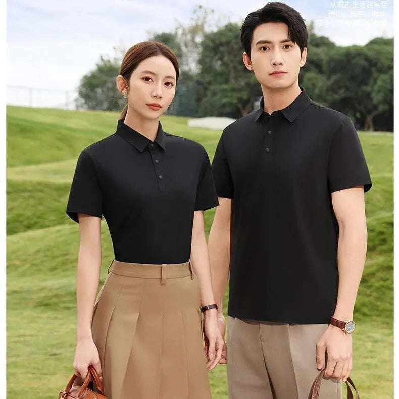 Sorona seamless short sleeve polo shirt for men and women in multiple colours