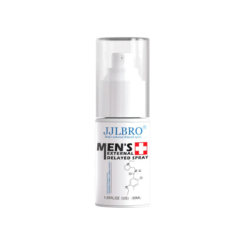 JJLBRO white delayed spray bottle 30ml plant extract intimacy enhancement product