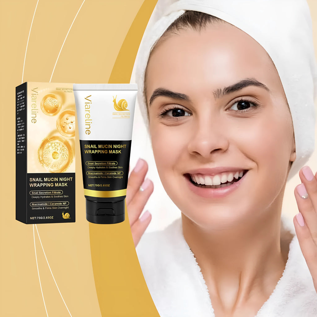 75g tube of snail mucus tearing face mask with nourishing ingredients