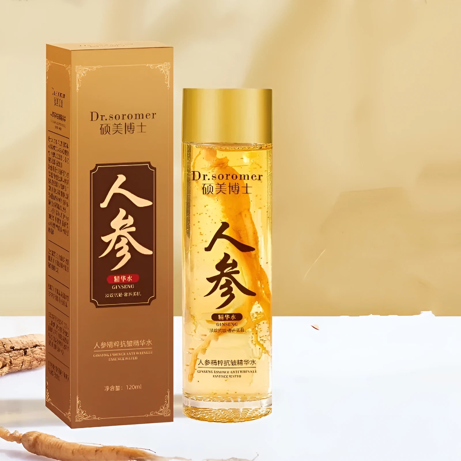 Doctor Ginseng Anti-Wrinkle Water Bomb Moisturising Essence Lotion 120ml bottle