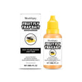 30ml bottle of clear fruit fly trap bait liquid with label.