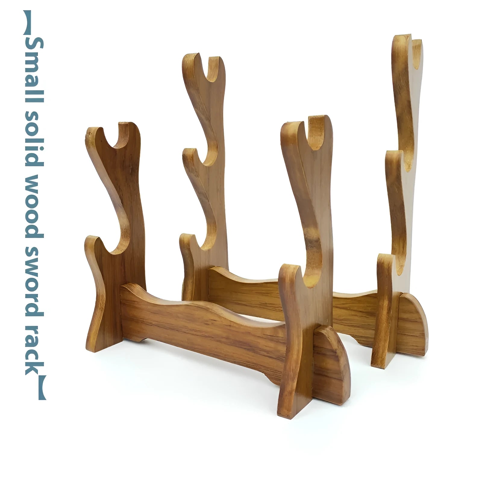 Chinese style wooden handmade multi-layer bracket shelf mounted on wall with decorative items