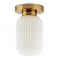 Simple modern aisle glass lamp with green lampshade, glass and alloy construction, Nordic style floor lamp with LED light option