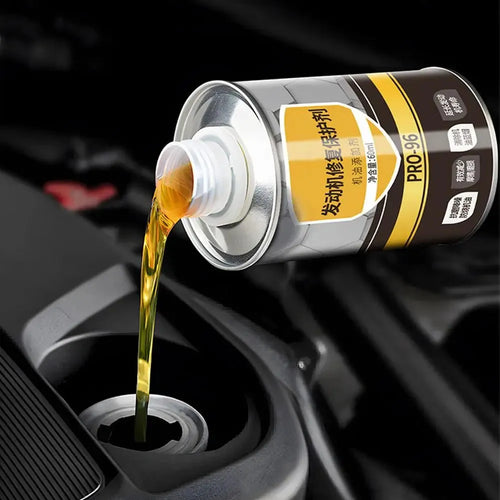 60ml engine oil anti-wear additive bottle with white cap for car engine protection