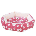Small dog kennel pet nest in S size 37x11 cm in yellow colour for indoor use