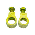 Pure copper battery terminal connector clamp for car and marine batteries.
