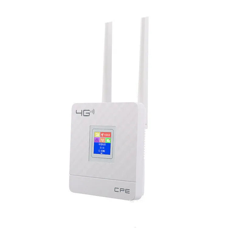 4G wireless router EU model with built-in firewall and VPN support for business travel