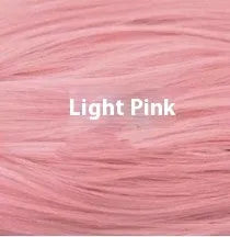 Lace wig with long curly gradient highlight hair in medium small volume, light gold colour