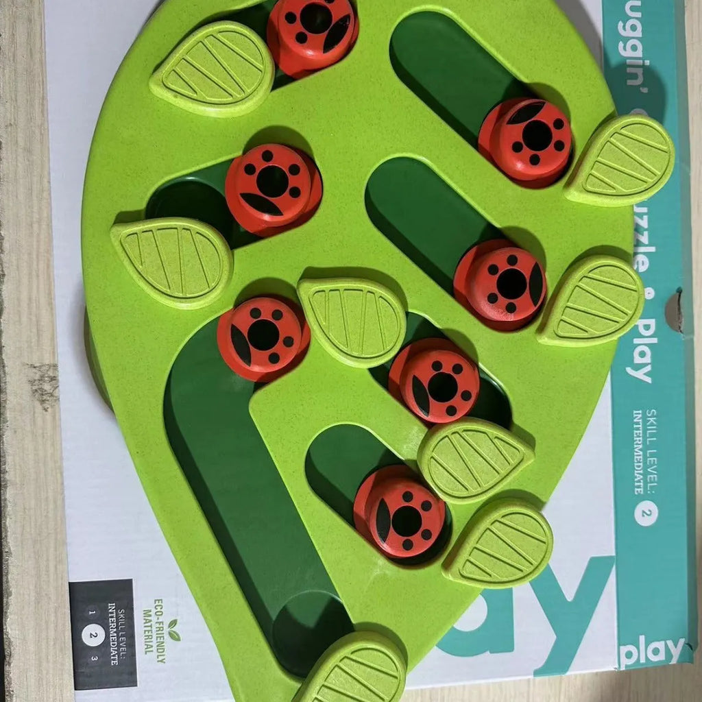 Green Christmas slow feeding pet bowl with Wizard of Oz design for cats and dogs