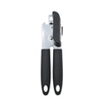 Black PP iron plating dual can and bottle opener 18.5 x 5 cm by Kitchen Tools Strong