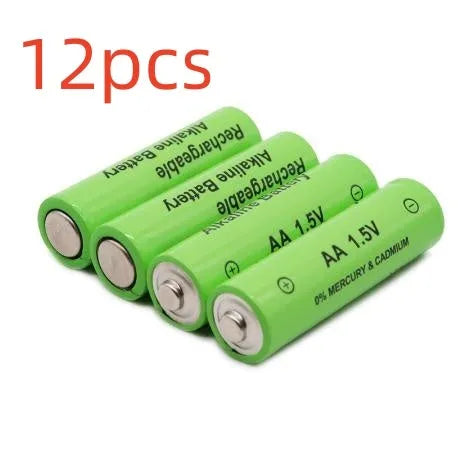 AA alkaline rechargeable battery with 3000mAh capacity and 1000 cycle rating.
