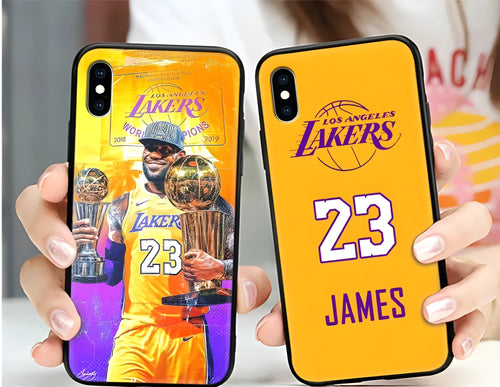 Silicone phone case for Apple iPhone models in European and American style designs