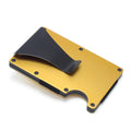 CH6600 geometric card wallet in black carbon fibre, showing slim 8mm profile and card capacity.