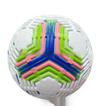 Size 5 PVC machine-seam indentation competition football in one of two colour style options.