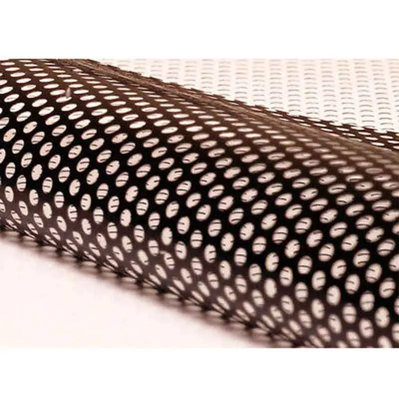A sheet of perforated plastic automotive colour change film measuring 30cm by 106cm.
