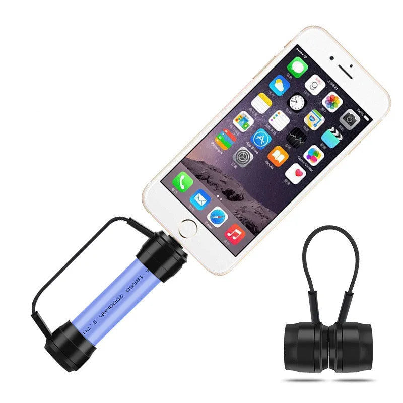 Mini portable keychain charger for mobile phones with three charging port options