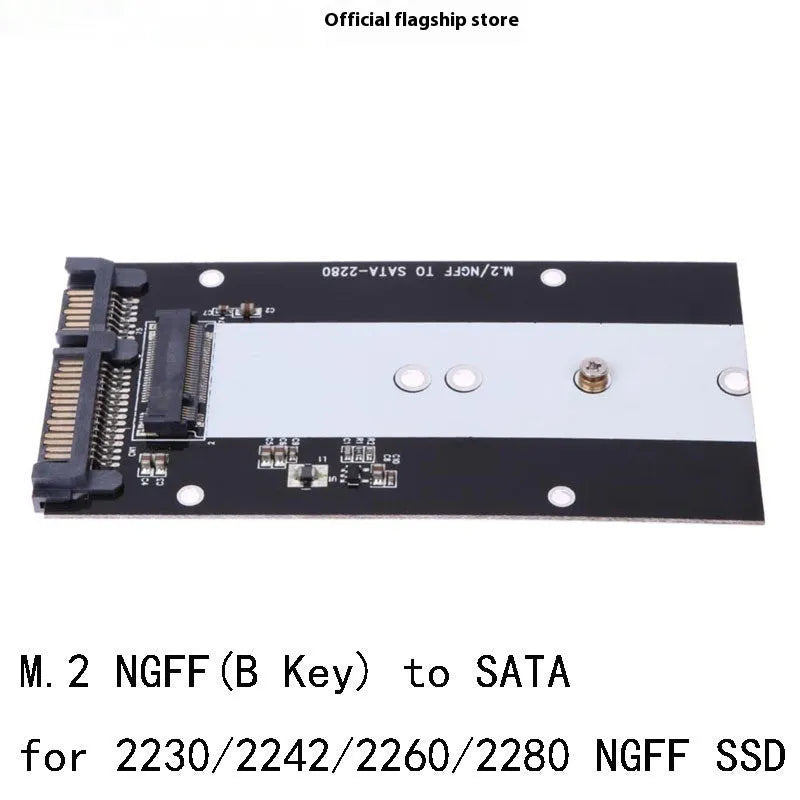 M.2 NGFF to SATA3.0 SSD adapter card with USB 3.0 interface for solid state drives