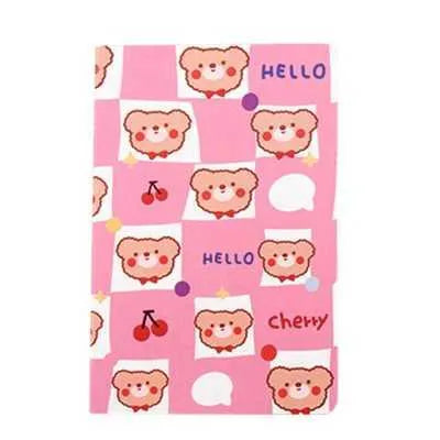 Cartoon-themed A5 notebook with 30 sheets, showing one of eight design options.