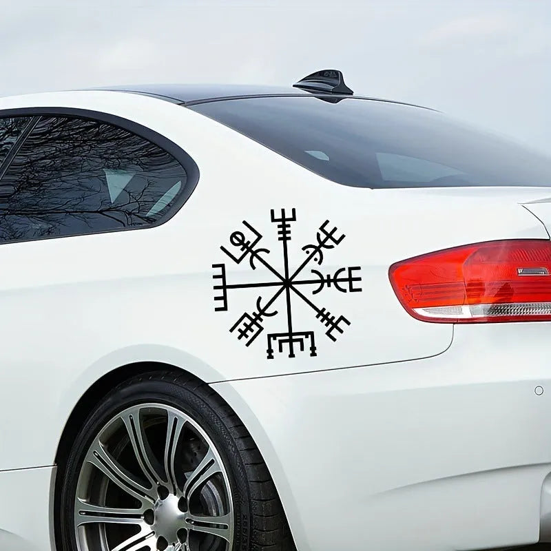 13x13cm square vegetarian notebook design vinyl car sticker for vehicle decoration