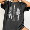 Loose cotton summer t-shirt with round neck and short sleeves in multiple colours