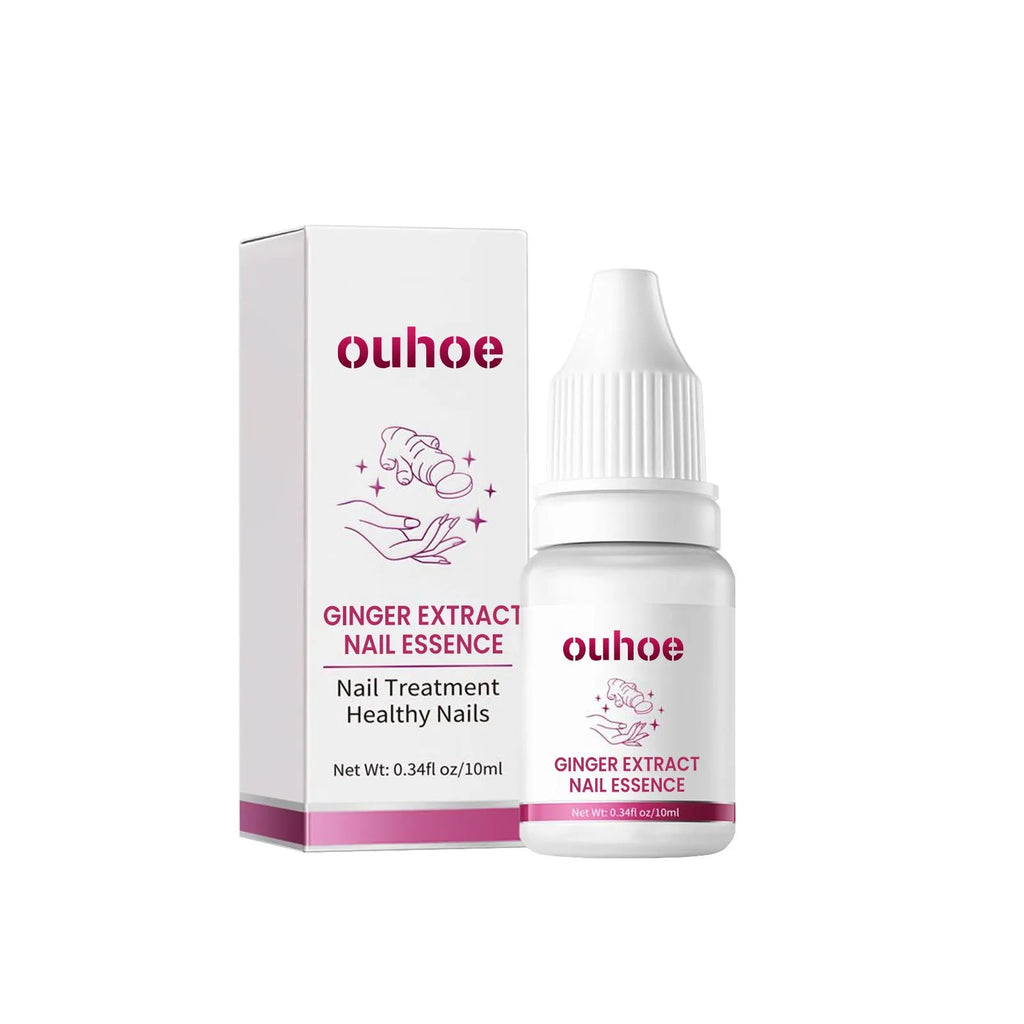 10ml ginger nail care essence bottle with nourishing formula for cuticles and nails