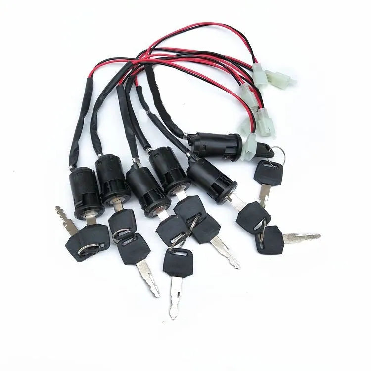 Plastic waterproof electric door lock actuator for car central locking systems