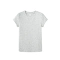 Slim fit men's cotton blend T-shirt and vest in black, beige, and grey colours on a hanger.