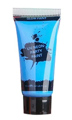 25ml squeezable tube of neon face and body paint in assorted colours.