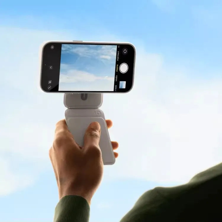 Black magnetic mobile phone holder and case showing front view with dimensions 96.5mm by 63.5mm.