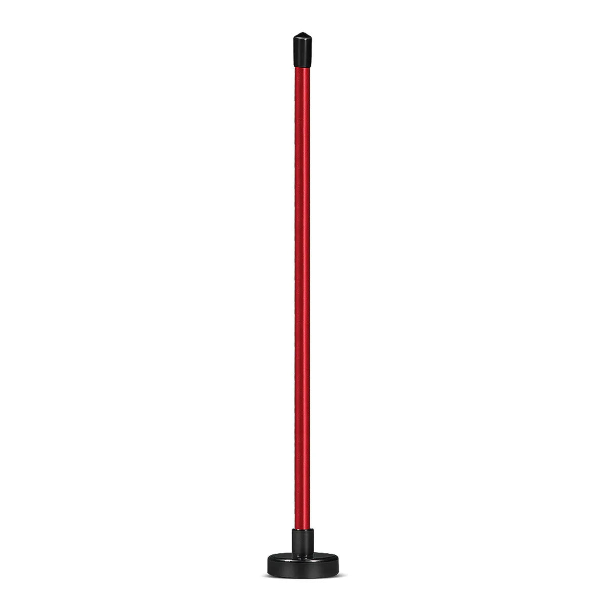 Red aluminium alloy magnetic direction alignment baseball bar golf swing training tool