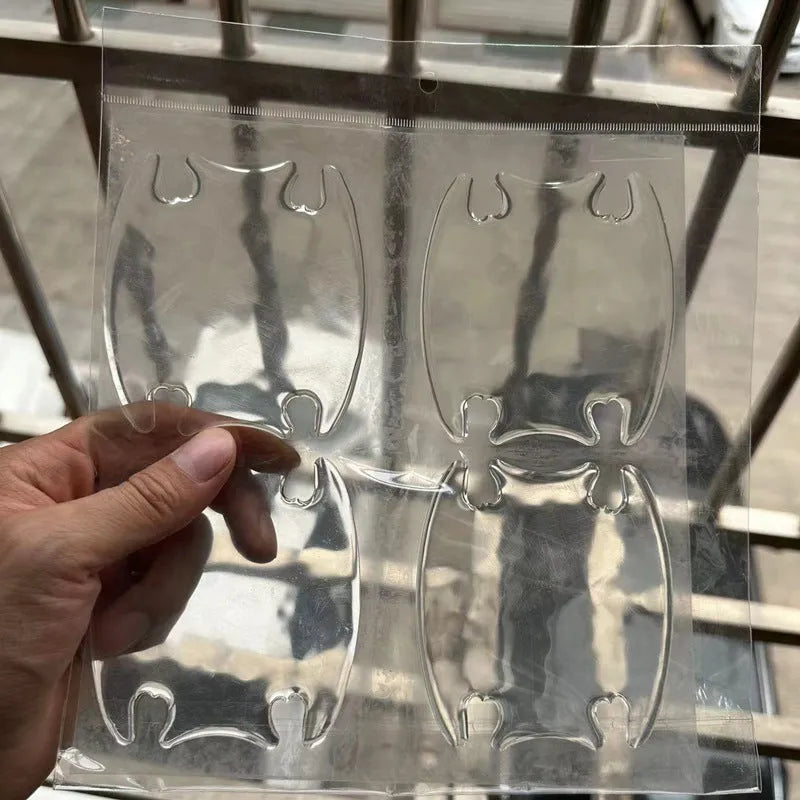 Transparent 3D car door handle bowl stickers for scratch protection