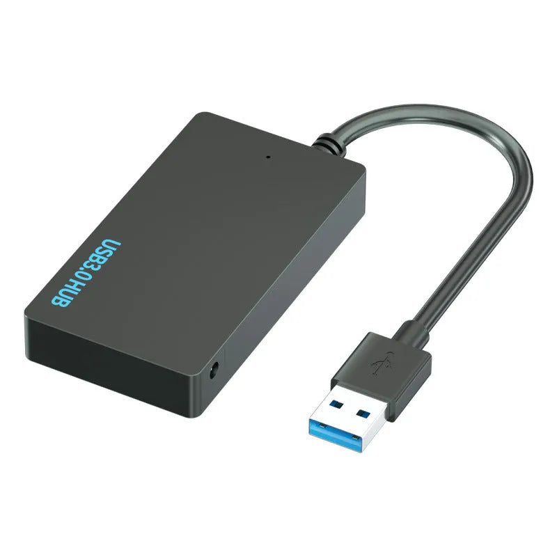 A multi-port USB extender hub with a 20cm cable, showing USB-A and USB-C style options.