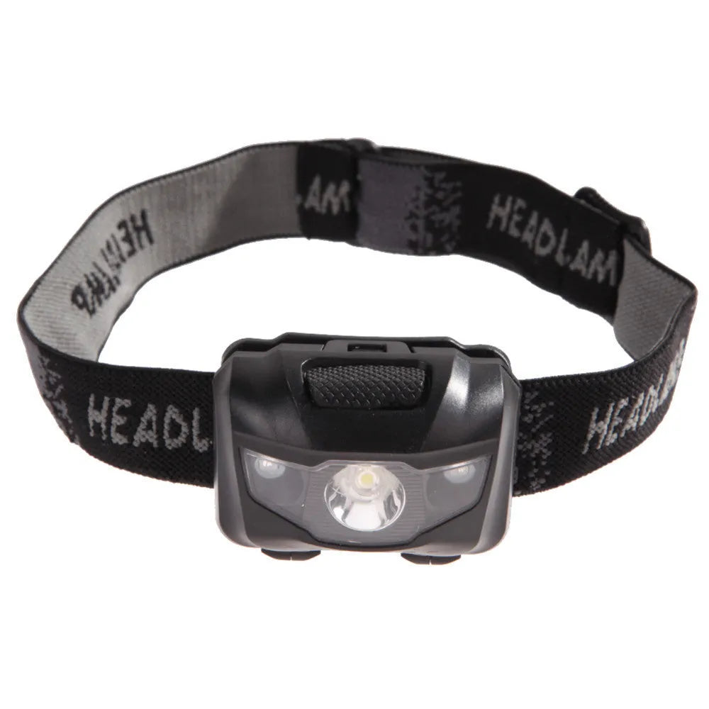 Cat Eye 2 Generation waterproof headlight with white and red LEDs for outdoor activities