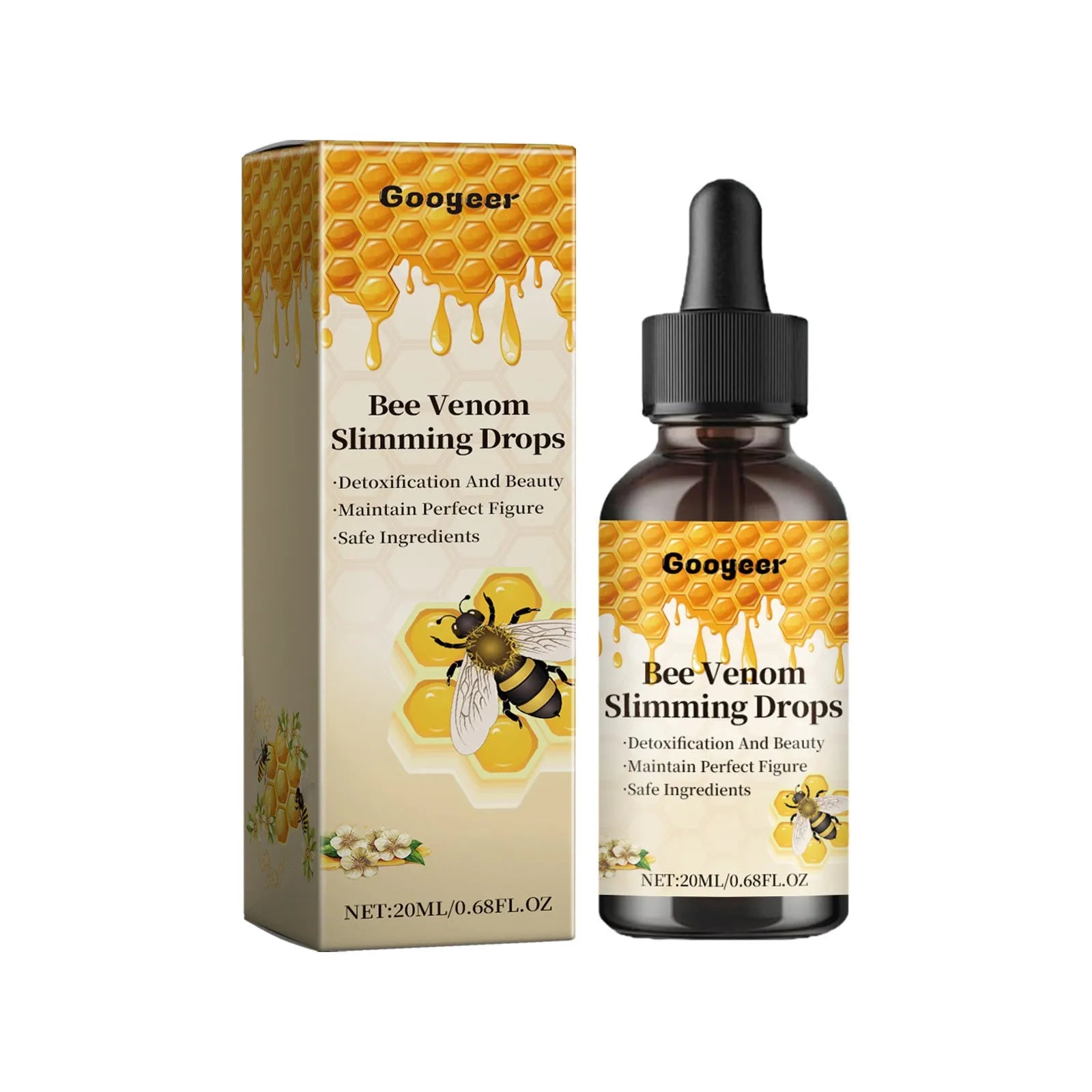20ml Body Care Drops Light Body Shape kit bottle for skin moisturising