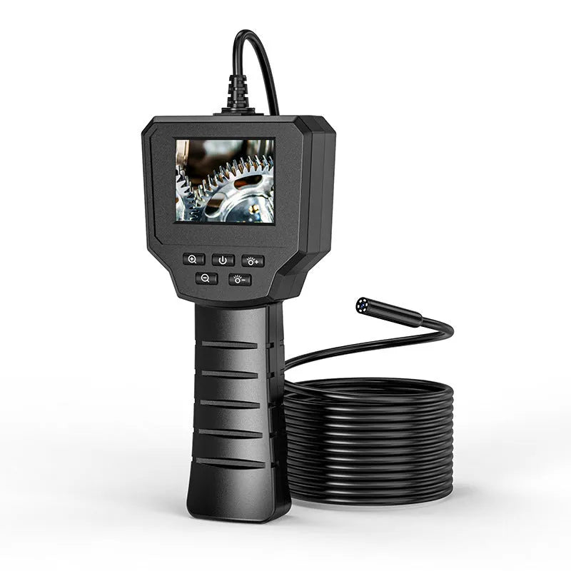 Waterproof HD inspection camera with 8mm diameter probe and multiple cable length options