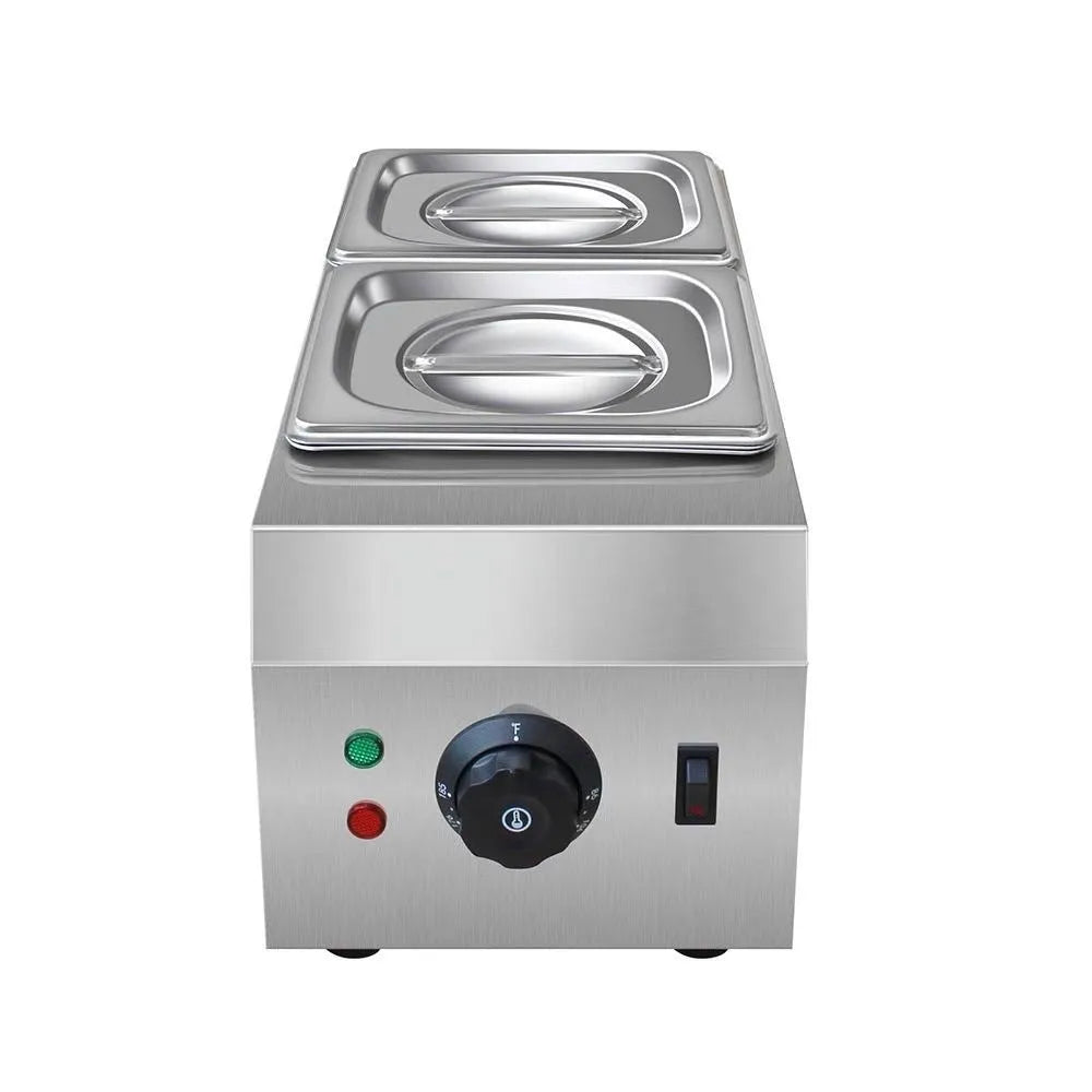 Commercial chocolate melting machine with stainless steel tank and temperature control display