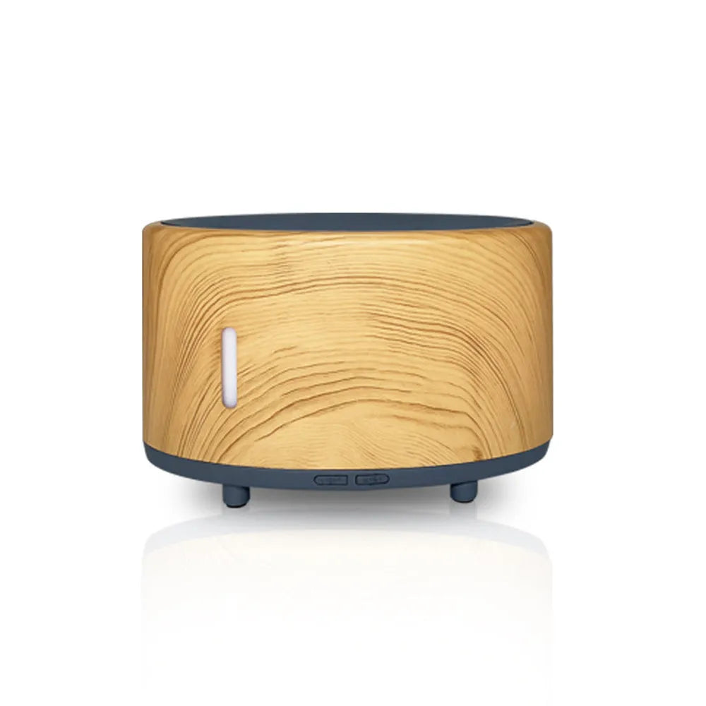 Flame humidifier with Bluetooth remote control and LED flame light effect