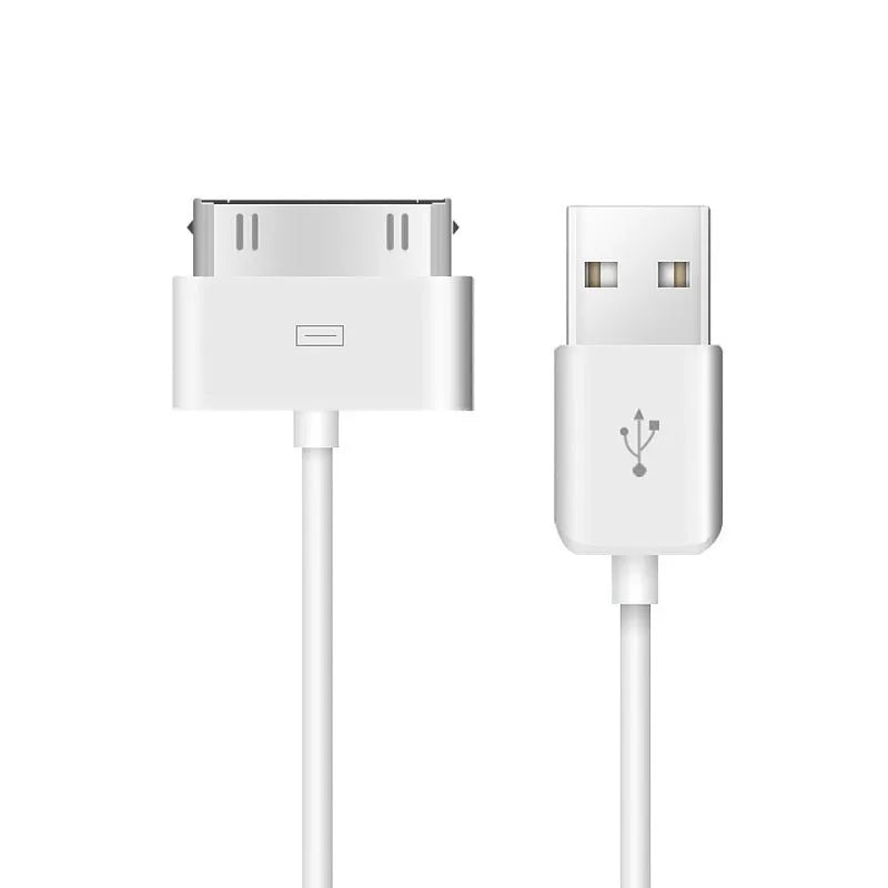 1.5m 30-pin USB data cable for iPhone 4 and iPhone 4s with PVC sheath and copper conductor