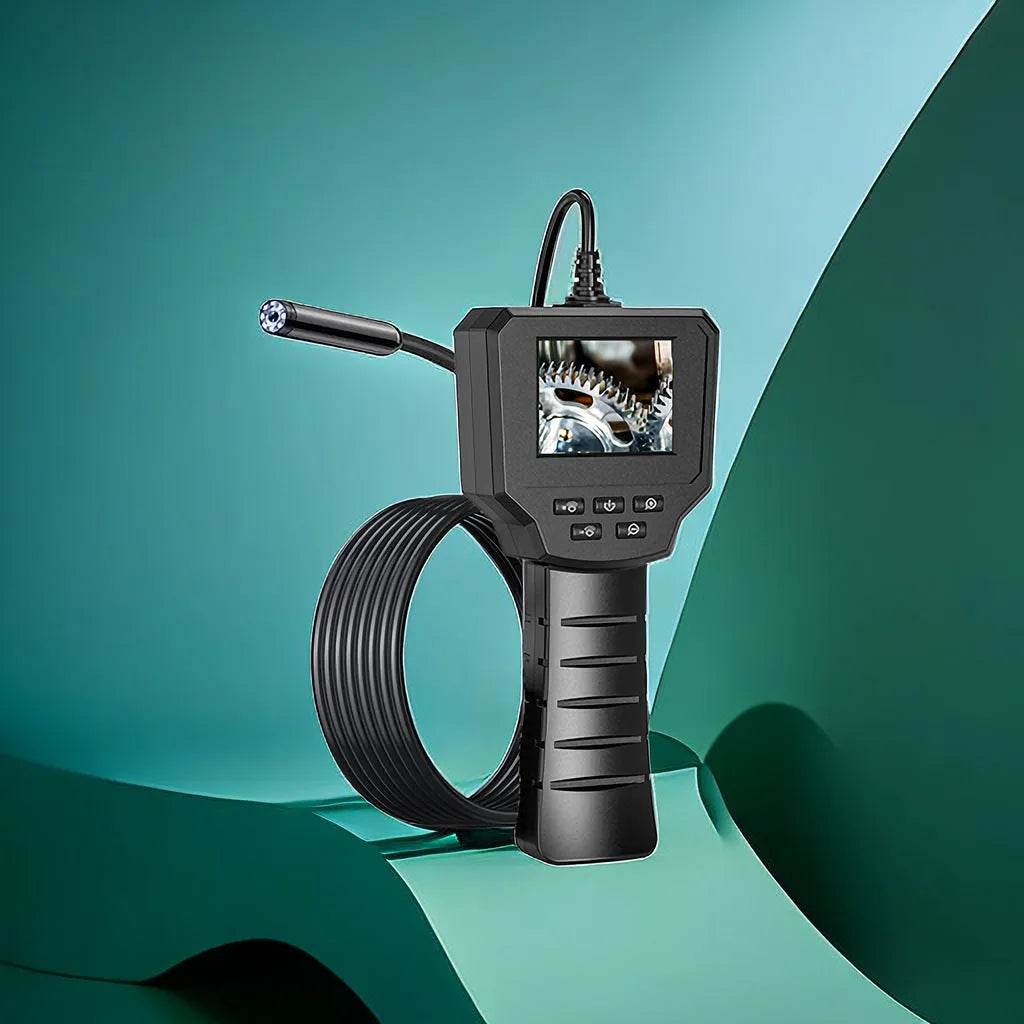 Waterproof HD inspection camera with 8mm diameter probe and multiple cable length options