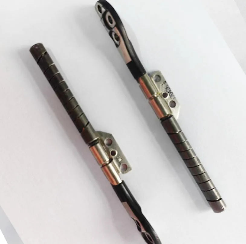 MacBook Pro A1286 laptop screen shaft replacement component on foam packaging