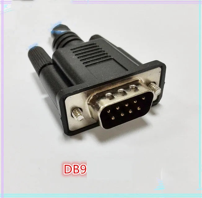 Black XW2Z-200T DB9 connection cable for CP1H PLC and MPT NB NS NT touch screens, indoor use