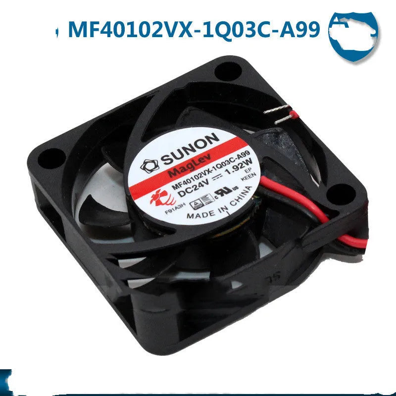 24V 4 cm DC cooling fan model MF40102VX-1Q03C-A99 large air volume fan for electronics