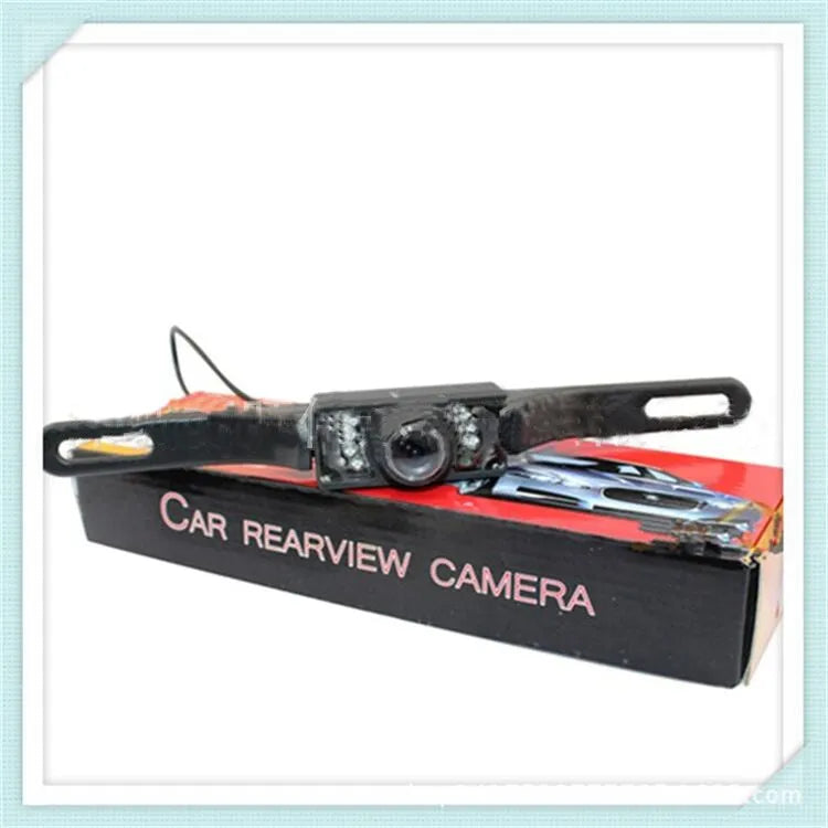 HD car reversing camera bracket with infrared night vision IP67/68 waterproof black 12V wide angle