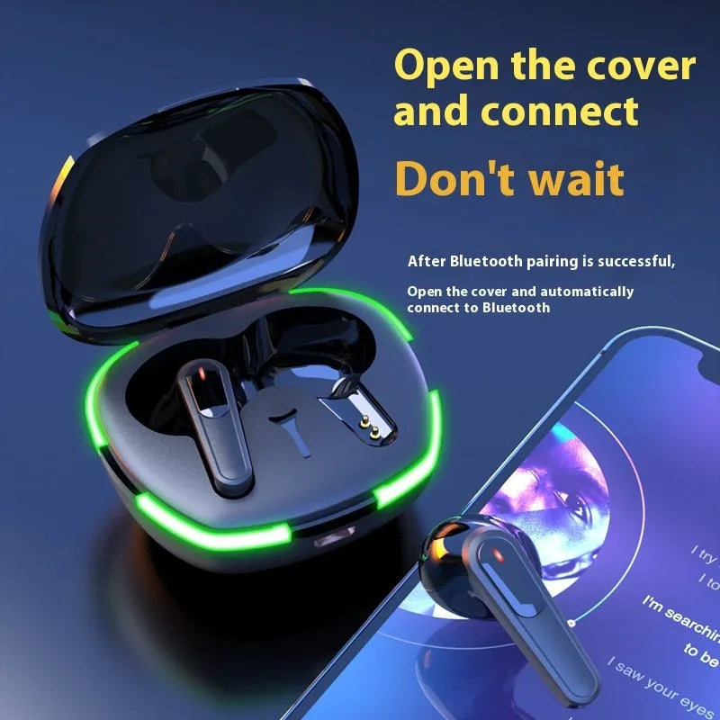 Pro60 wireless in-ear Bluetooth headset in black with NFC and voice control